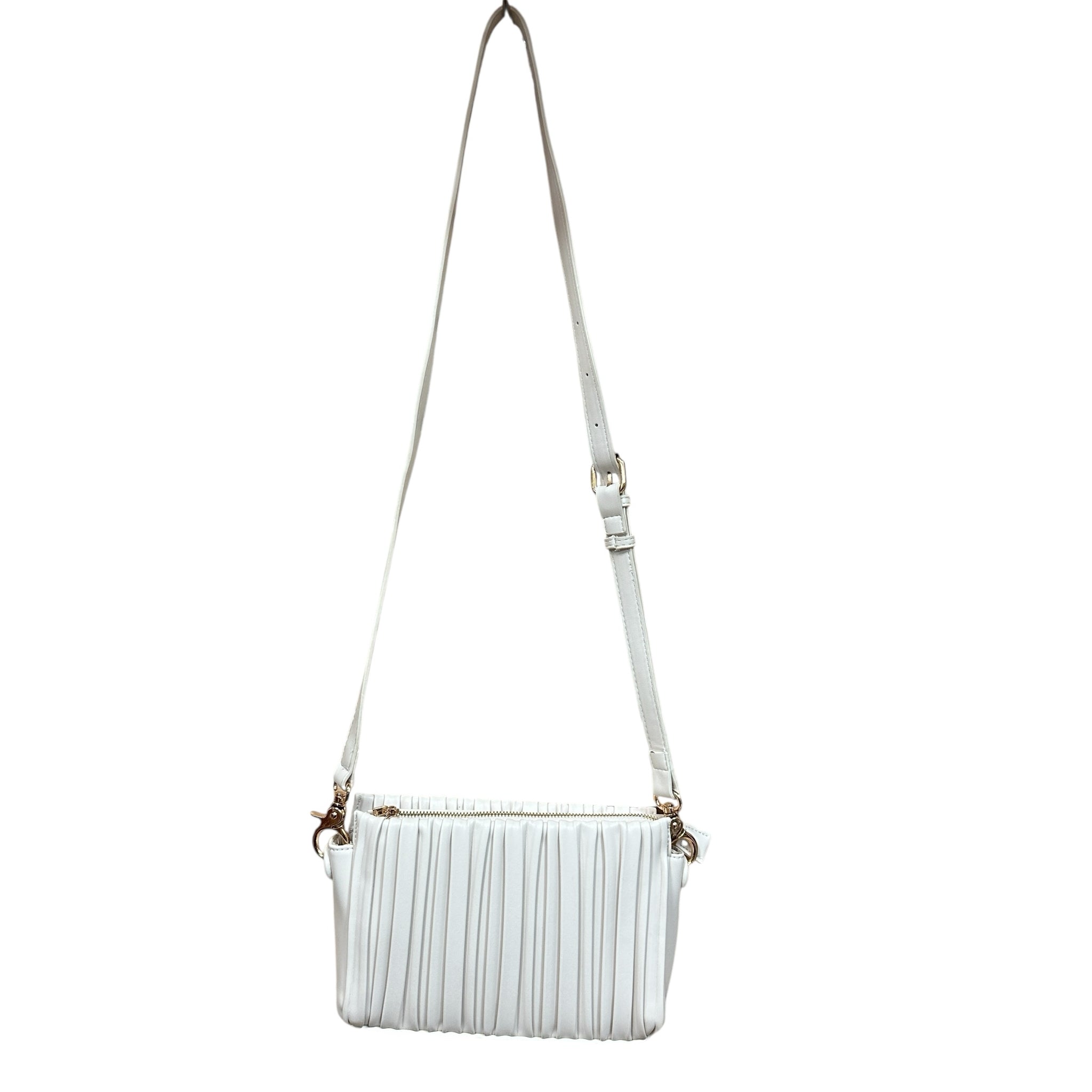 Madison West Ivory White Crossbody Bag