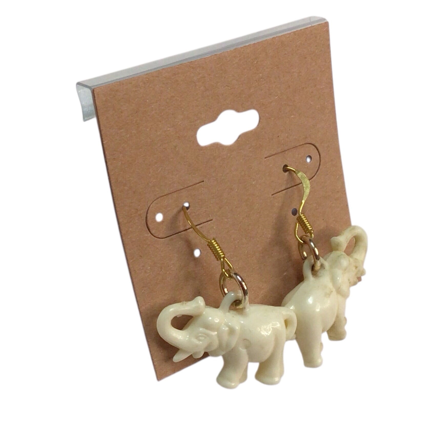 Elephant Earrings 1.5"