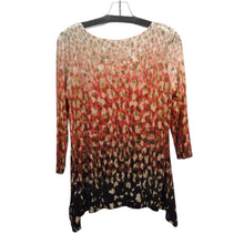 Load image into Gallery viewer, Ruby Road Pink and Brown Long Sleeve Top Size PS