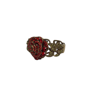 Heidi Daus Rose Elegance Crystal Floral Bracelet