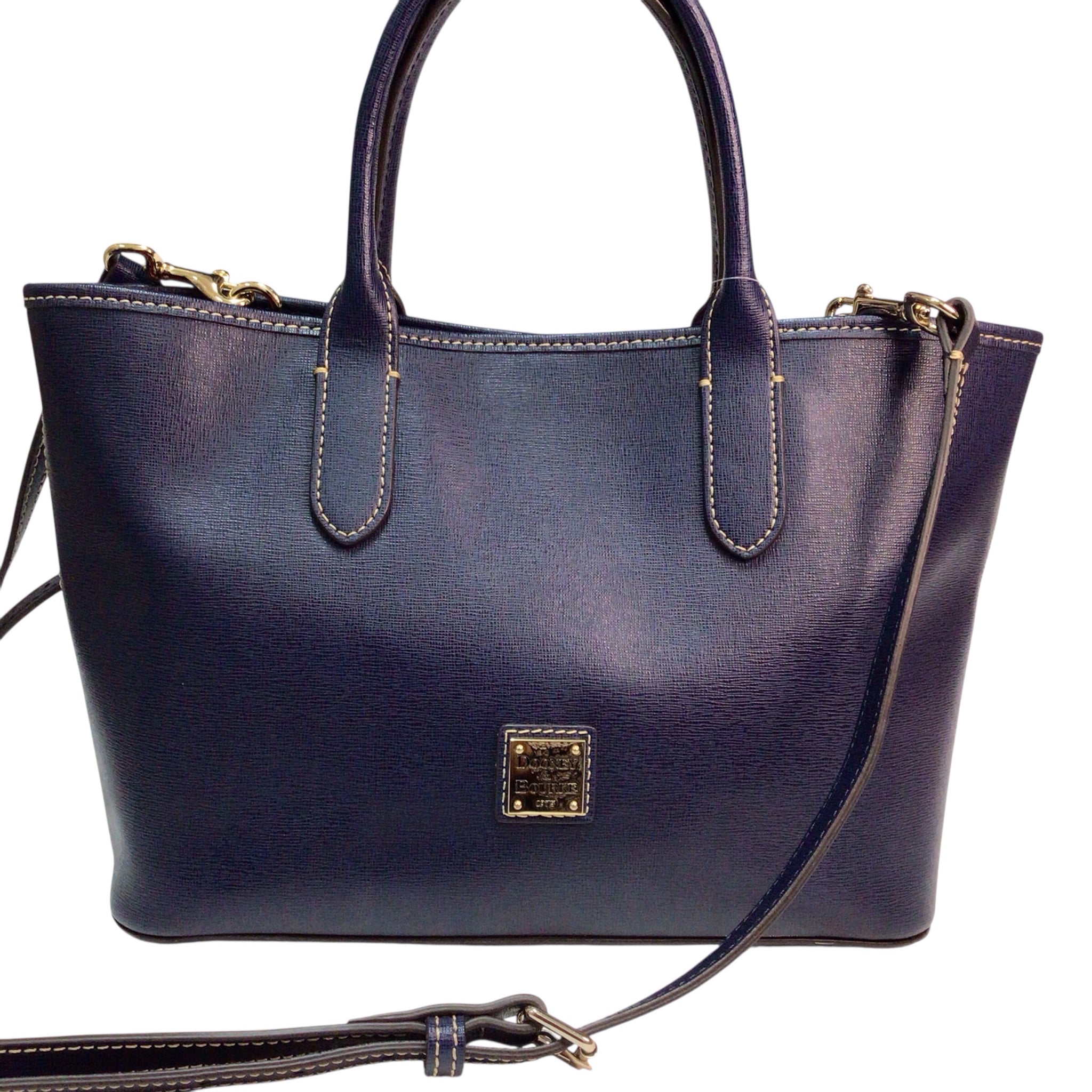 Dooney & Bourke Navy Blue  Satchel Crossbody Bag