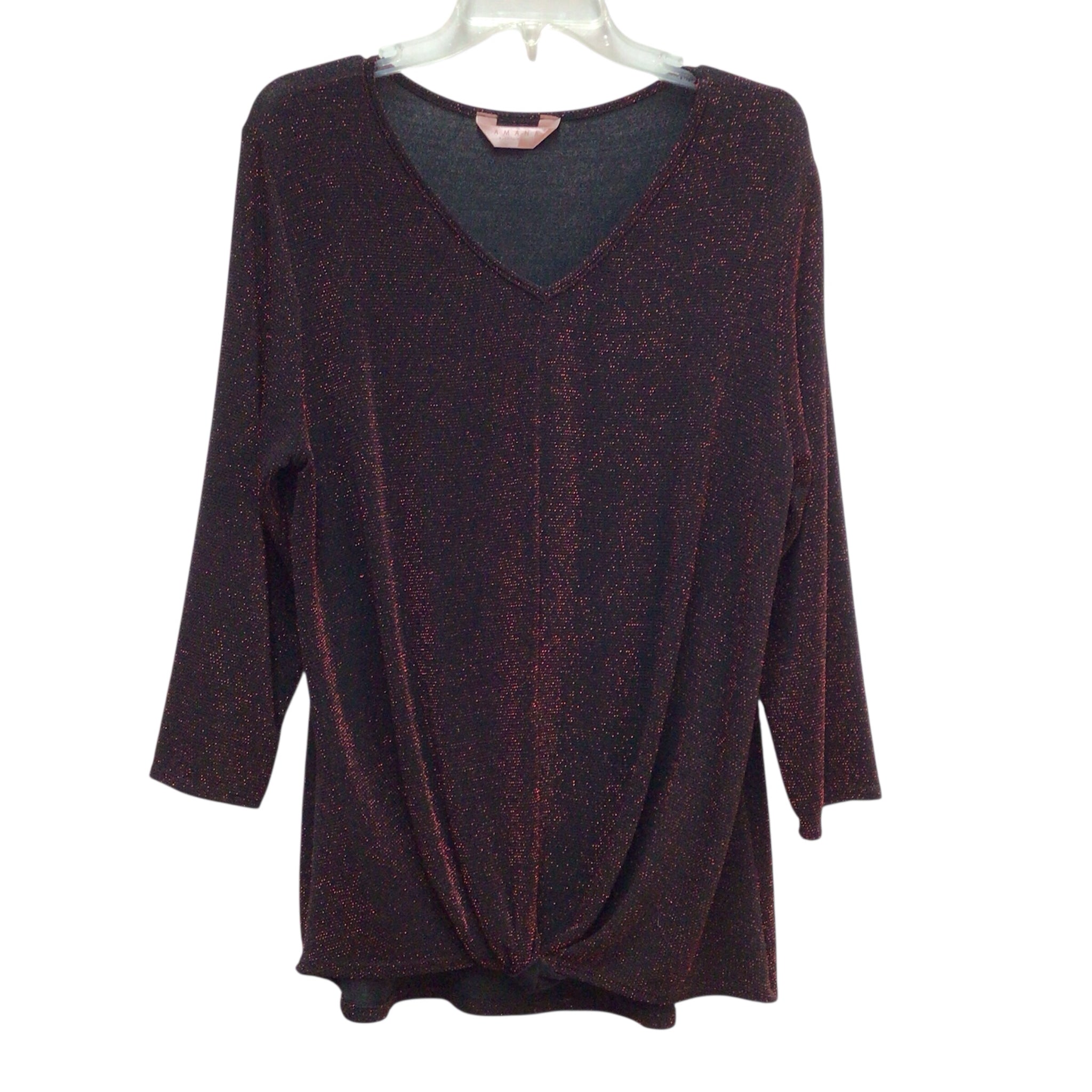Amana Long Sleeve Top Size 1X