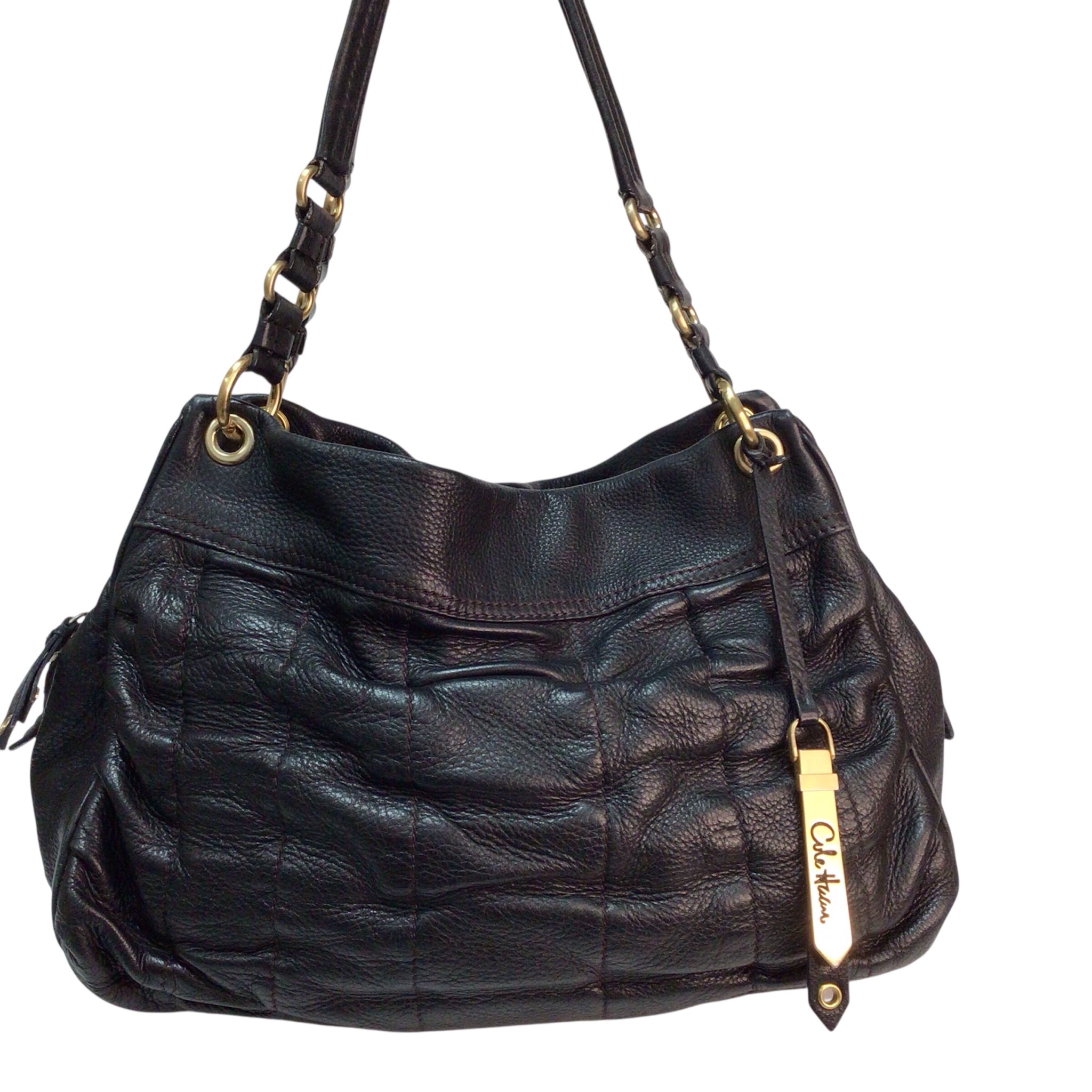 Cole Haan Black Leather Handbag