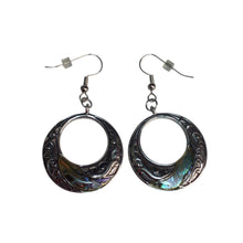 Load image into Gallery viewer, Hand Crafted Abalone Earrings