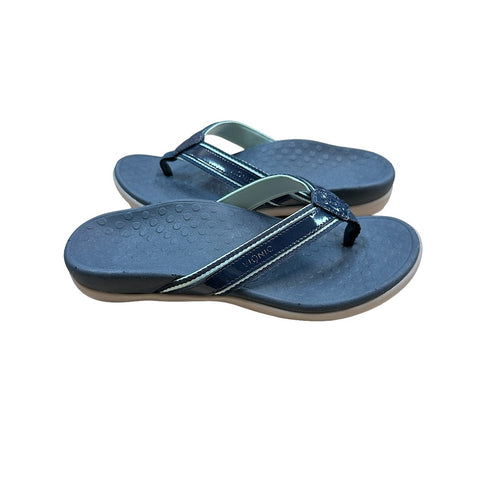 Vionic Tide Flip Flop Sandals Blue - Size 6