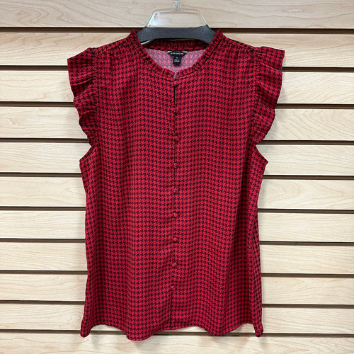 Ann Taylor Cap Sleeve Top Size Medium