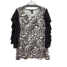 Load image into Gallery viewer, Robert Louis Long Sleeve Top Size 1X NWT