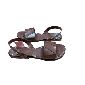 Brighton Asbury Leather Sandals Brown - Size 7 M