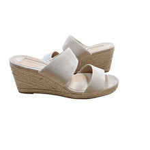 Load image into Gallery viewer, Antonio Melani Strappy Espadrille Wedge Sandals - Size 8 M