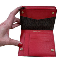 Load image into Gallery viewer, Michael Kors Wallet Red