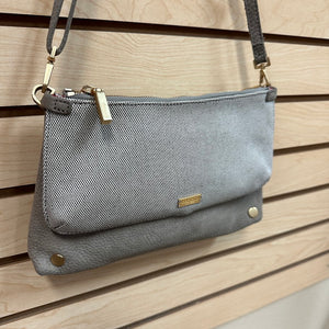 Hammitt Leather and Coated Canvas Crossbody Shoulder Bag