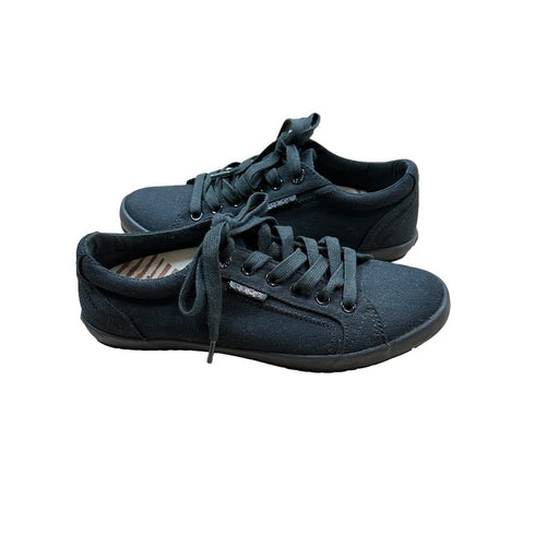 Taos Star Women's Canvas Sneakers Black Size 6.5