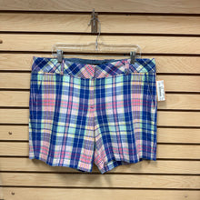 Load image into Gallery viewer, Talbots Shorts Blue Pink Size 16