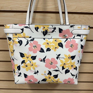 Kate Spade Staci Lily Blooms Laptop Tote