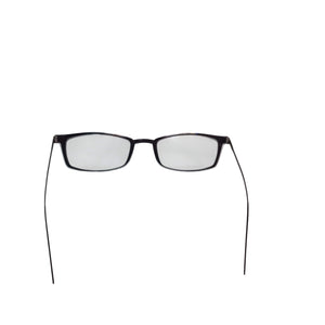Thin Optics Reading Glasses +2.0 Black with Case