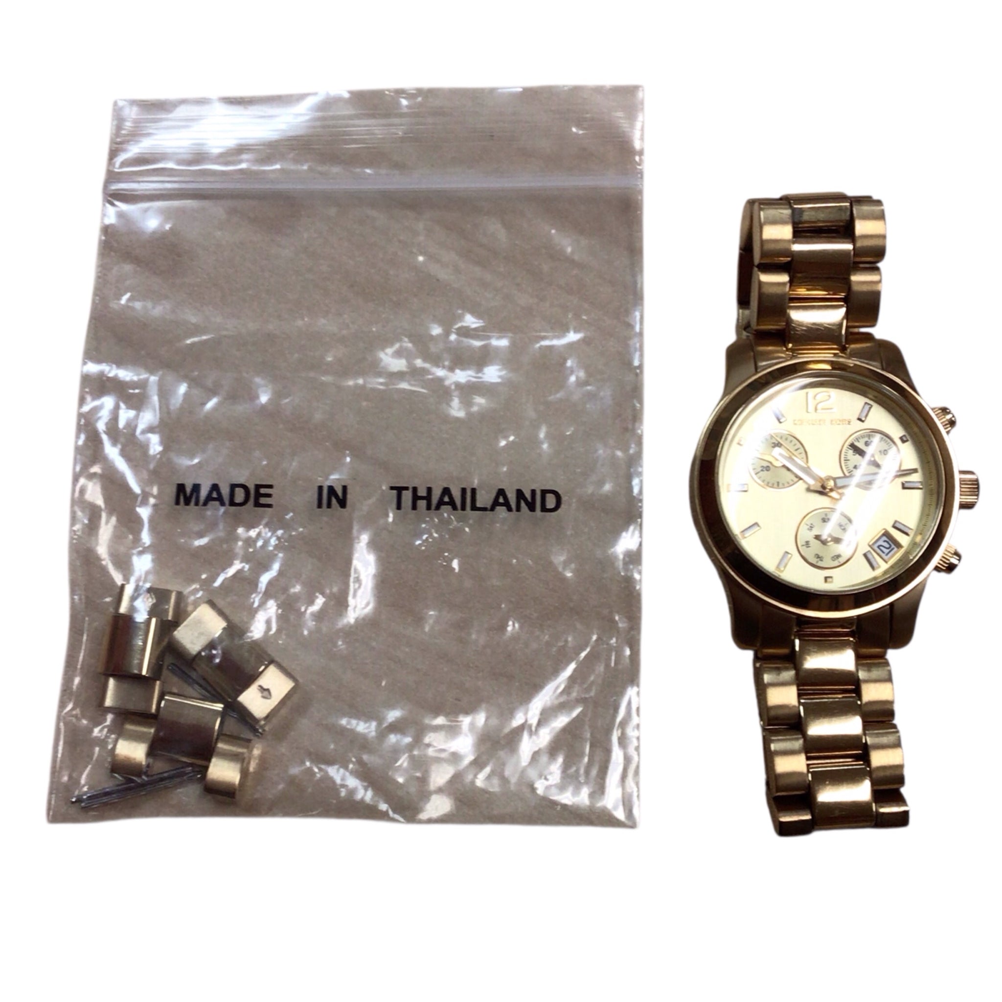 Michael Kors Women's MK5384 Mini Runaway Chronograph Watch