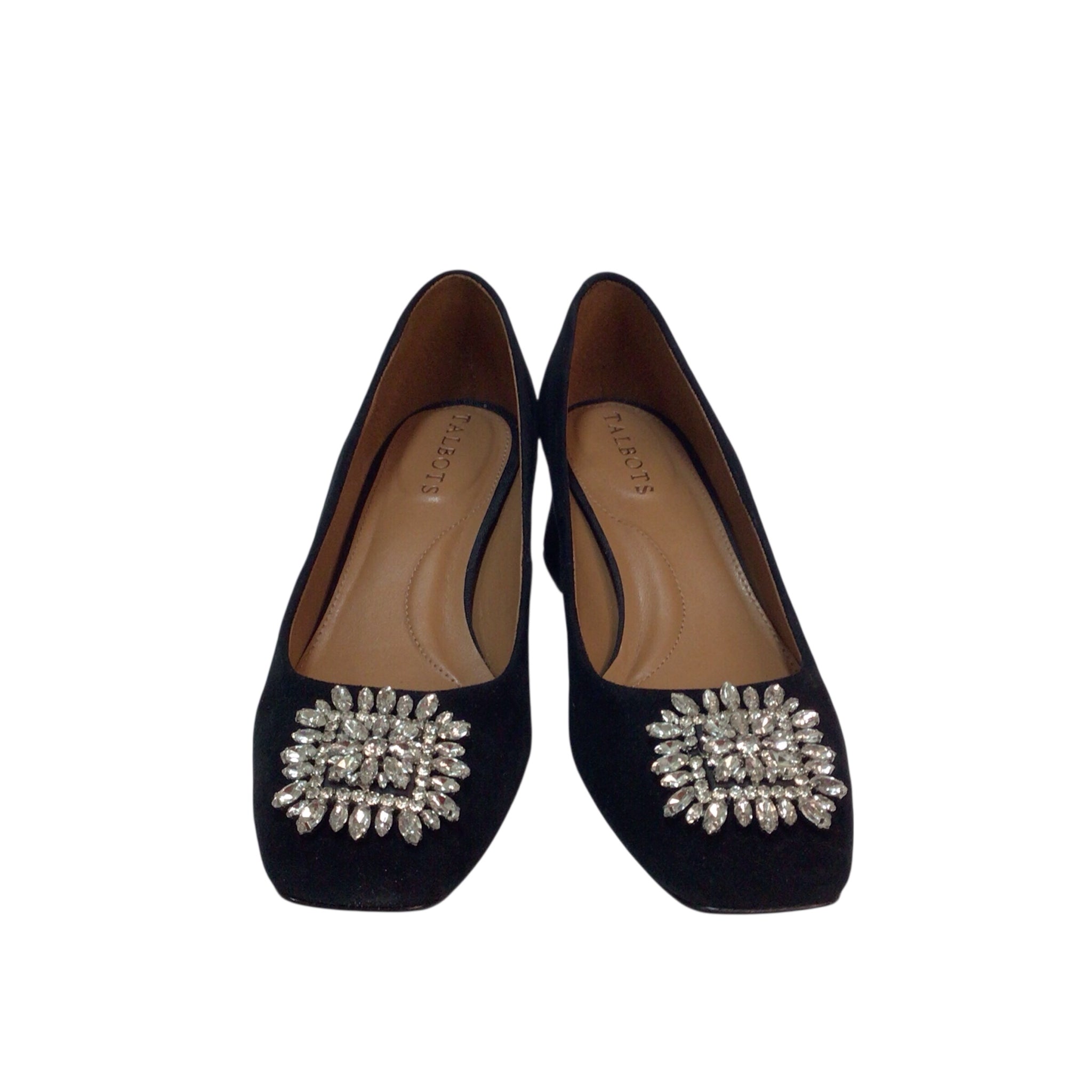 Talbots Carlye Embellished Block Heels Size 6M