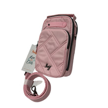 Load image into Gallery viewer, Lug Skeeter Mini Bridge Convertible Crossbody Bag Bubblegum Pink NWT