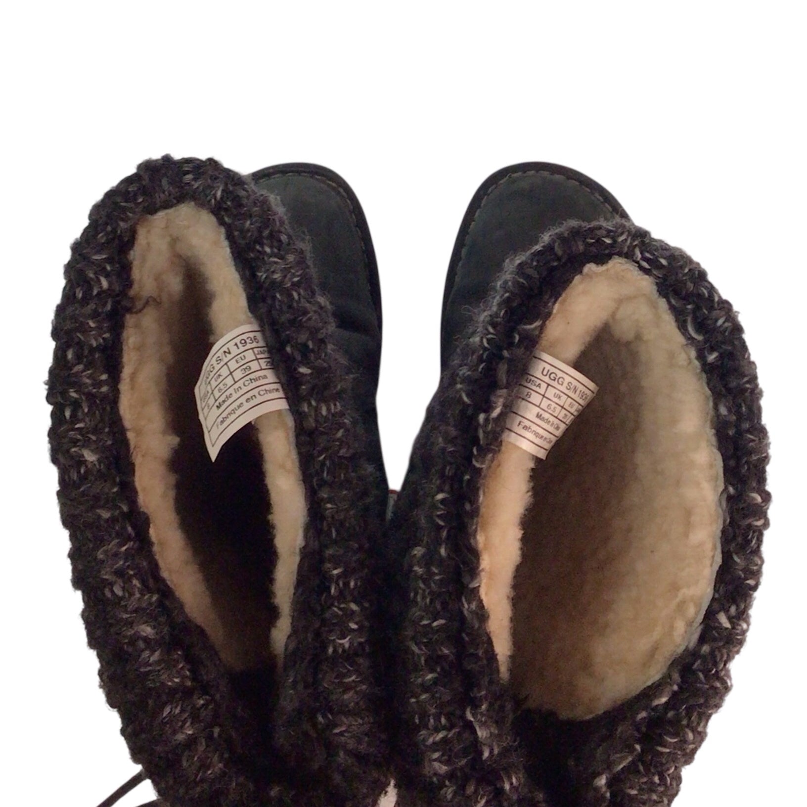 UGG Black Boots Size 8