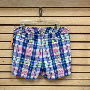 Talbots Shorts Blue Pink Size 16