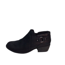 Load image into Gallery viewer, Clarks Collection Black Ankle Boots Size 7.5