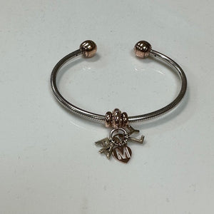Pandora Cuff Bracelet with Family Charm