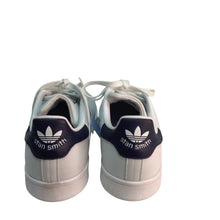 Load image into Gallery viewer, Adidas Stan Smith White Collegiate Navy Primegreen Sneakers Size 7.5