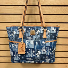 Load image into Gallery viewer, Disney Parks Dooney &amp; Bourke Magic Kingdom 45th Anniversary Tote Bag