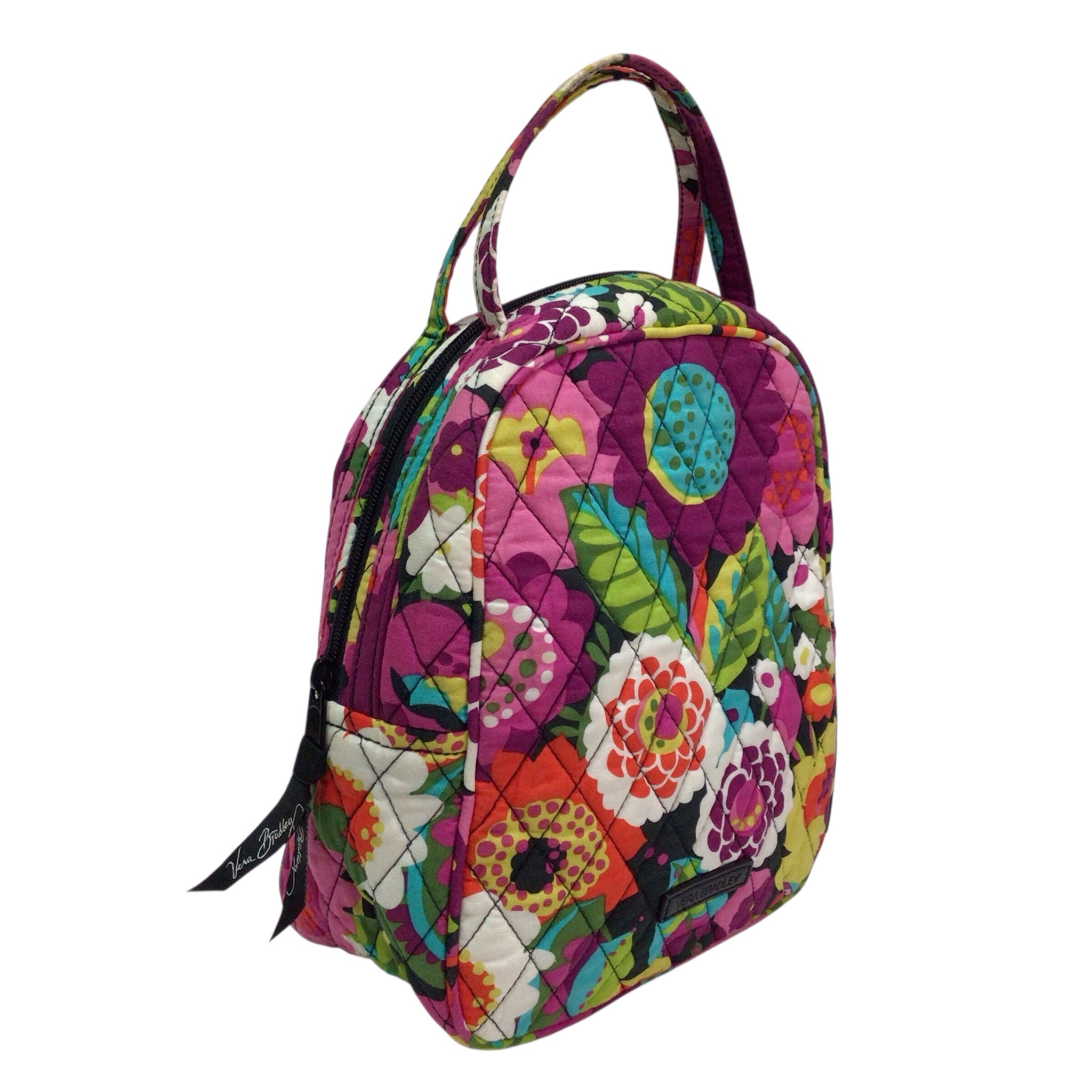 Vera Bradley Purple Floral Lunch Bag