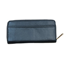 Load image into Gallery viewer, Michael Kors Saratoga Zip Around Continental Wallet Black Leather
