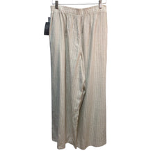 Load image into Gallery viewer, Vince Camuto Cream Stripe Wide Leg Pants Size Small NWT