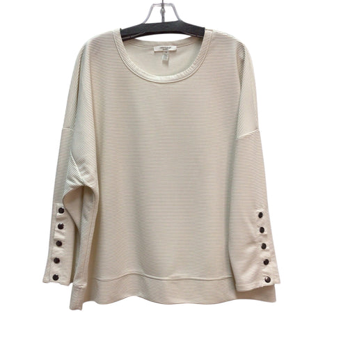 Cable & Guage Long Sleeve Top Size 1X