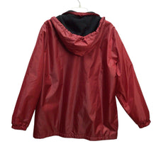 Load image into Gallery viewer, Totes Red Long Sleeve Fleece Lined Rain Jacket Size L