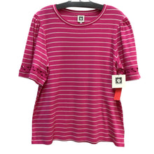 Load image into Gallery viewer, Anne Klein Short Sleeve Top Size L