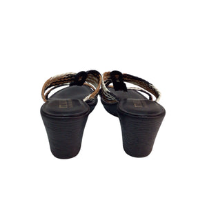 Italian Shoemakers Wedges Size 8