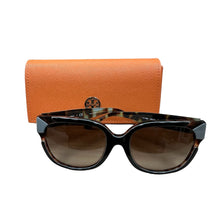 Load image into Gallery viewer, Tory Burch TY7096 1597/13 Black Gray Tortoise Square Sunglasses