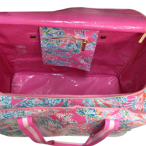 Lilly Pulitzer Ultimate Carryall Seaing Things Tote Handbag