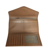 Load image into Gallery viewer, Brahmin Pink And Yellow Metallic Wallet