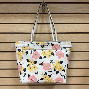 Kate Spade Staci Lily Blooms Laptop Tote