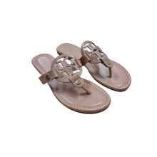 Load image into Gallery viewer, Tory Burch Miller Thong Sandals Tan Size 8