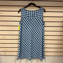 Load image into Gallery viewer, Max Edition Sleeveless Dress Blue White - Size Small