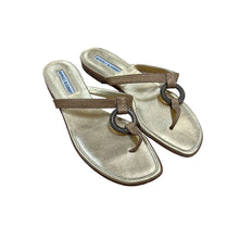 Load image into Gallery viewer, Manolo Blahnik Thong Sandals - Size 9,5 /Euro 39 1/2