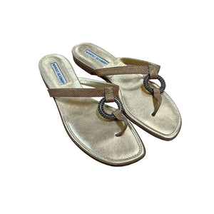 Manolo Blahnik Thong Sandals - Size 9.5 /Euro 39 1/2