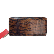 Load image into Gallery viewer, Patricia Nash Tiger Print Leather Wallet