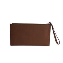 Load image into Gallery viewer, Michael Kors Large Brown Wristlet