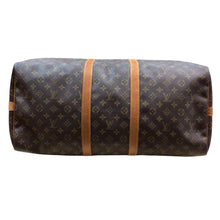 Load image into Gallery viewer, Pre-owned Louis Vuitton Keepall Bandouliere 55 Monogram Canvas Travel Bag FH874