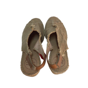 Toni Pons Canvas Wedge Sandal Size 6.5