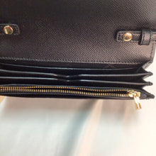 Load image into Gallery viewer, Michael Kors Black Wallet Crossbody Bag