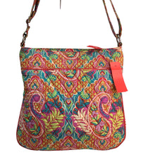 Load image into Gallery viewer, Vera Bradley &quot;Paisley In Paradise&quot; Crossbody Shoulder Bag