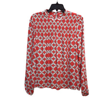 Load image into Gallery viewer, Crown &amp; Ivy Coral Long Sleeve Top Size L